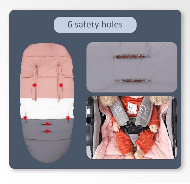Stroller Footmuff - Winter Thick Pram Envelope - Just Kidding Store