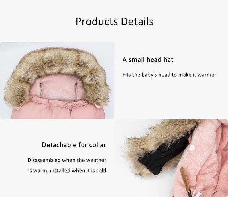 Stroller Footmuff - Winter Thick Pram Envelope - Just Kidding Store