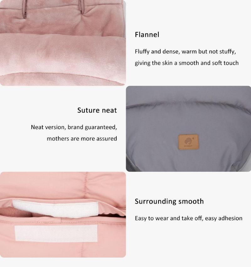 Stroller Footmuff - Winter Thick Pram Envelope - Just Kidding Store