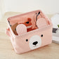 Bear Canvas Tube Storage Box Organizer Toy Bag - Just Kidding Store