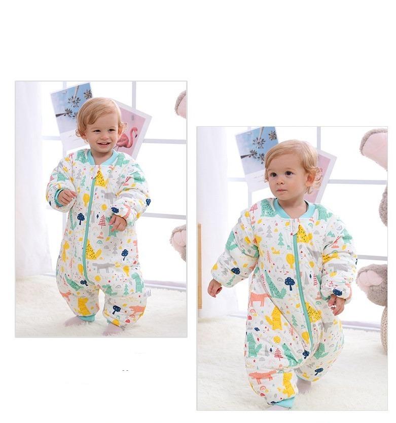 Baby Toddler Kids Winter Sleep Suit Warm Sleepsack - Just Kidding Store