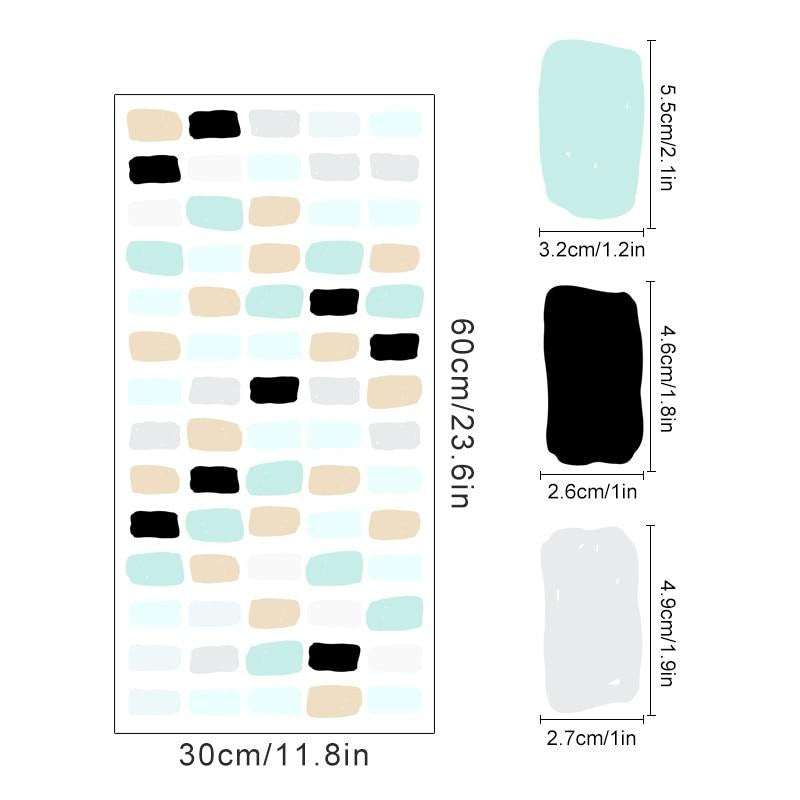 Abstract Brush Strokes Wall Decals - Just Kidding Store