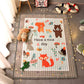 Woodland Play Mat - Quilted Anti Skid Carpet - Just Kidding Store