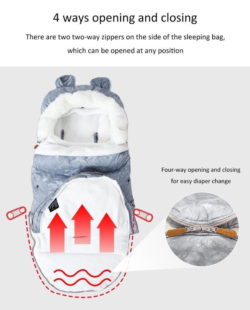 Baby Children Stroller Footmuff Winter Pram Sleepsack - Just Kidding Store