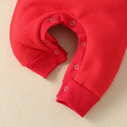 Baby Reindeer Winter Romper Jumpsuit - Just Kidding Store