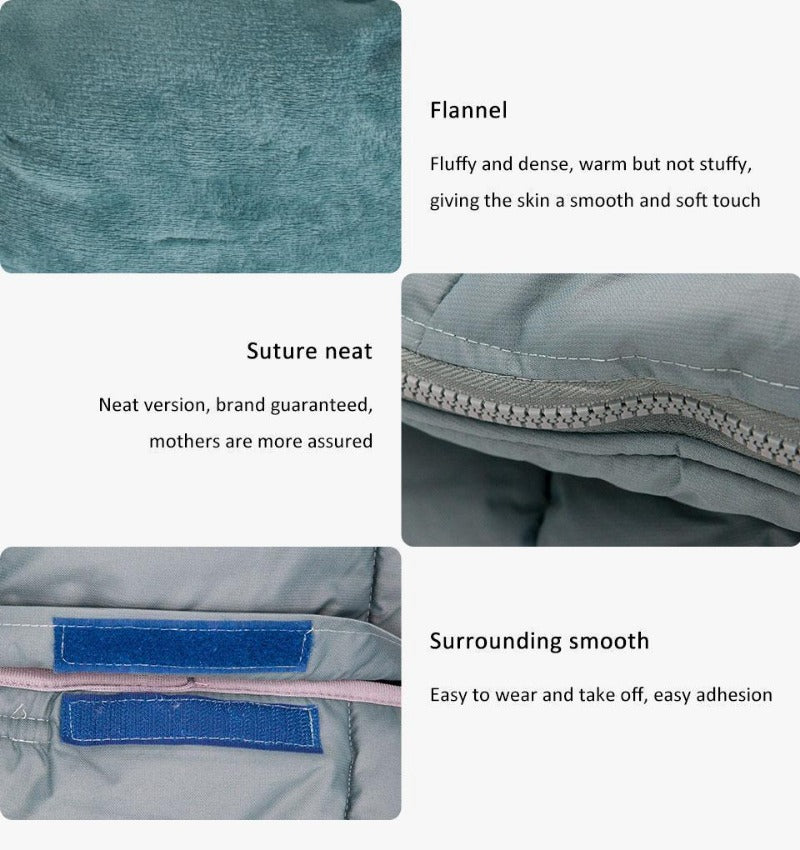 Stroller Footmuff - Baby Children Winter Thick Pram Envelope - Just Kidding Store