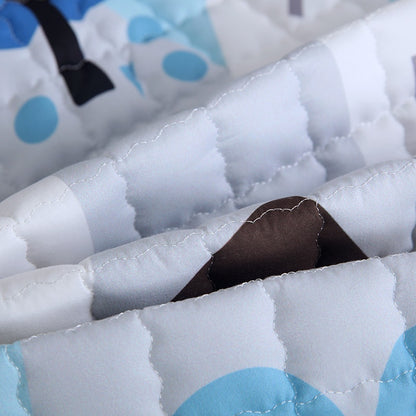 Oversized Play Mat - Quilted Anti Skid Carpet - Nordic Forest