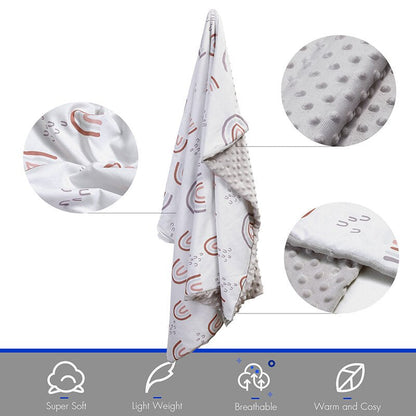 Double Sided Blanket - Baby Bed Cover - Just Kidding Store