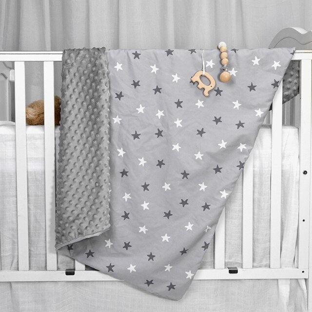 Double Sided Blanket - Baby Bed Cover - Just Kidding Store