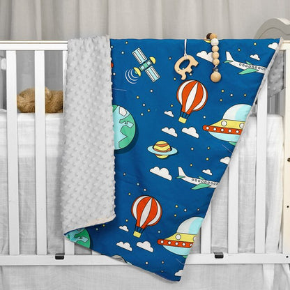 Double Sided Blanket - Baby Bed Cover - Just Kidding Store
