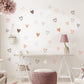 Boho Hearts Wall Sticker