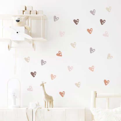 Boho Heart Wall Sticker - Just Kidding Store