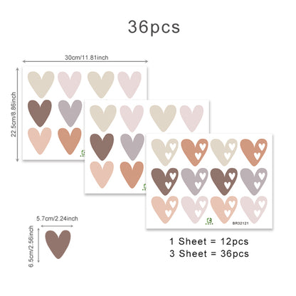 Boho Heart Wall Sticker - Just Kidding Store