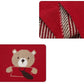 Little Bears Cotton Knitted Baby Nursery Blanket - Just Kidding Store