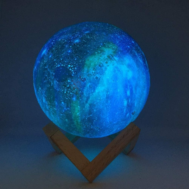 Galaxy Lamp - Enchanting 3D Print Night Light - Just Kidding Store