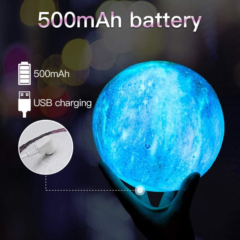 Galaxy Lamp - Enchanting 3D Print Night Light - Just Kidding Store