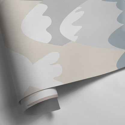 High Peak Snow Mountains Fabric Wall Stickers - Just Kidding Store