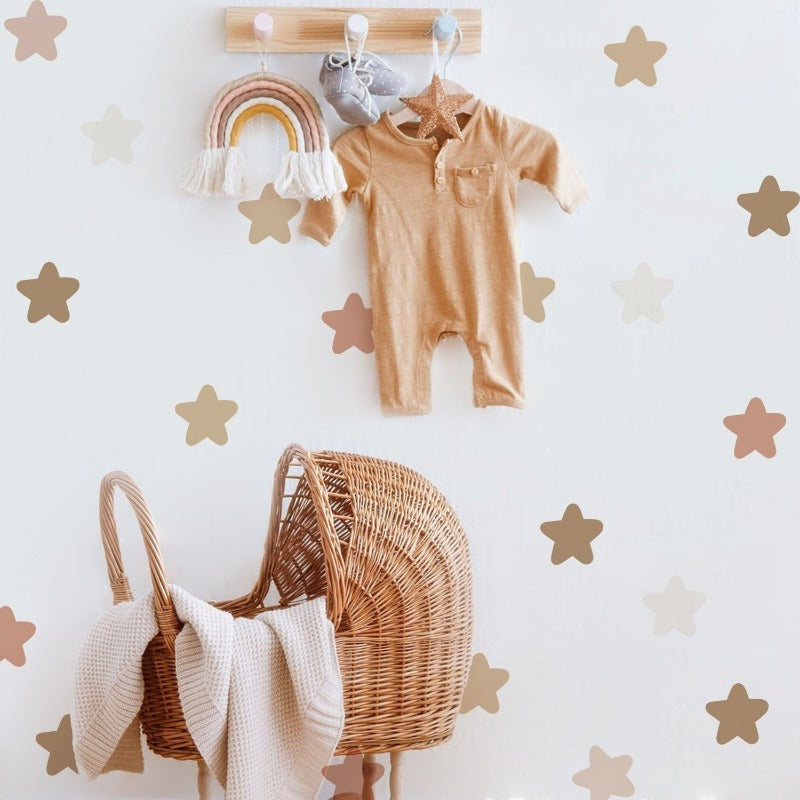 Boho Stars Wall Stickers