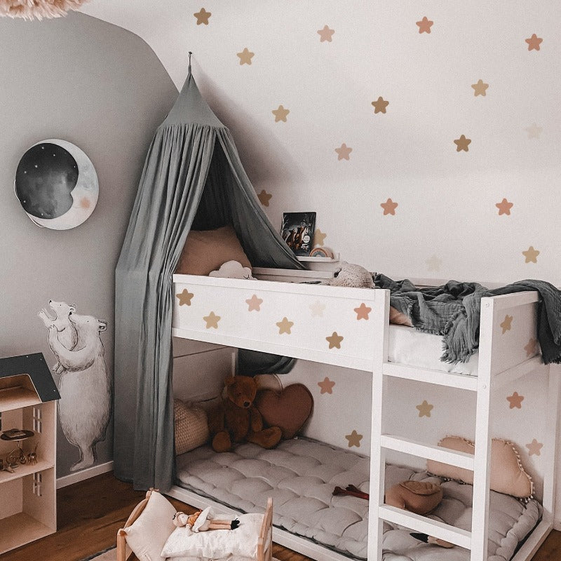 Boho Star Wall Stickers - Just Kidding Store