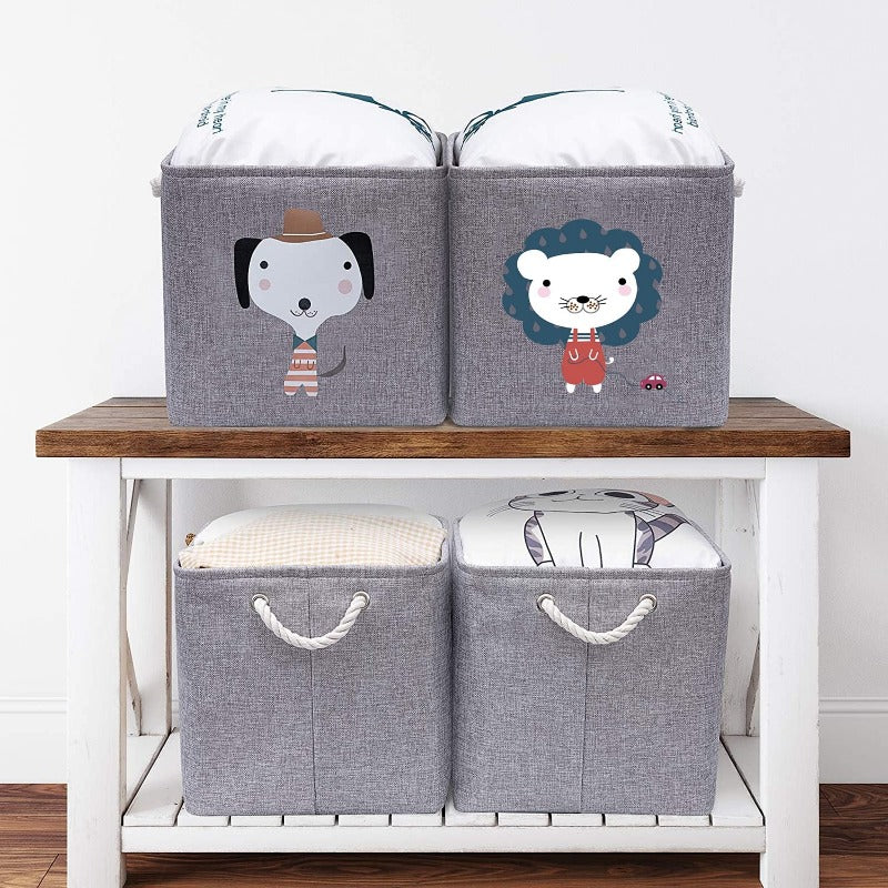 Cube Storage Basket - Toy Organizer - Just Kidding Store