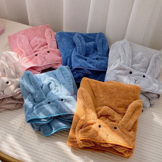 Bunny Hooded Poncho - Just Kidding Store
