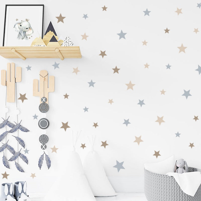 All Over Stars Wall Stickers - Just Kidding Store