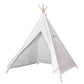 Four Poles Teepee -  Kids Indian Tipi Play Tent - Just Kidding Store 