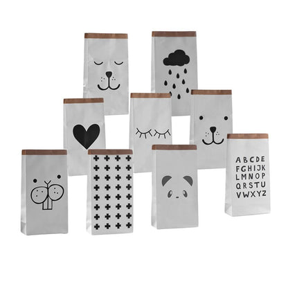 Large Kraft Paper Bags - Toy Storage - Just Kidding Store