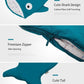 Children Sleeping Bag - Kids Cotton Sleep Sack - Comfy Shark Gray