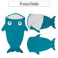 Children Sleeping Bag - Kids Cotton Sleep Sack - Comfy Shark
