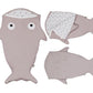Children Sleeping Bag - Kids Cotton Sleep Sack - Comfy Shark Gray