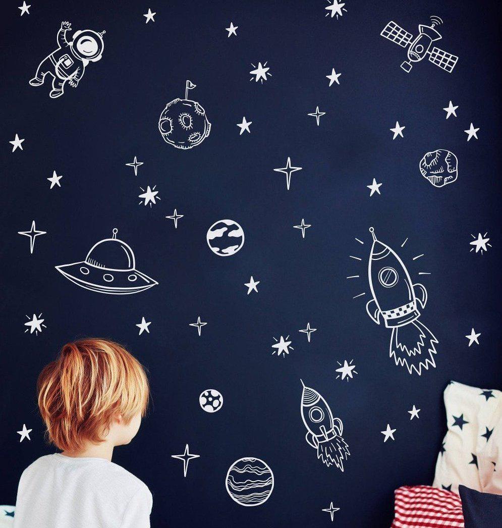 Outer Space Wall Decal