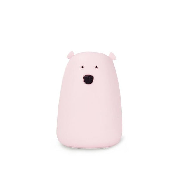 Bear Night Light - Tap Control Nursery Color Changing Lamp - Just Kidding Store
