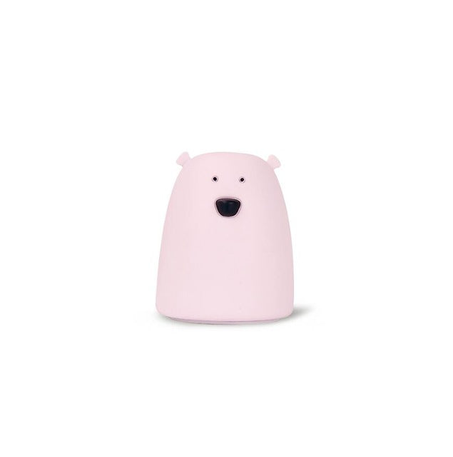 Bear Night Light - Tap Control Nursery Color Changing Lamp - Just Kidding Store