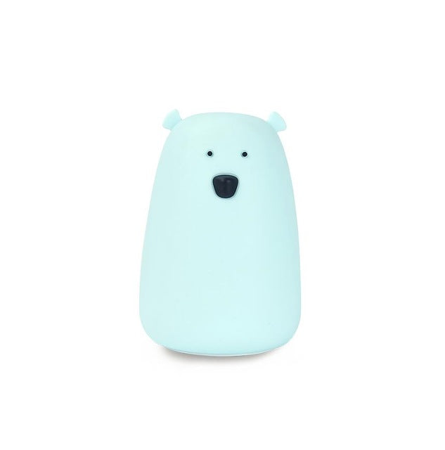 Bear Night Light - Tap Control Nursery Color Changing Lamp - Just Kidding Store