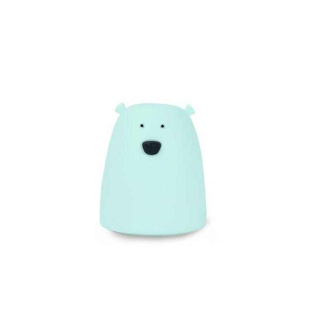Bear Night Light - Tap Control Nursery Color Changing Lamp - Just Kidding Store