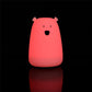 Bear Night Light - Tap Control Nursery Color Changing Lamp - Just Kidding Store