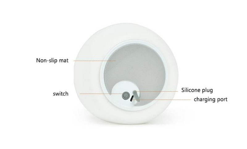 Bear Night Light - Tap Control Nursery Color Changing Lamp - Just Kidding Store