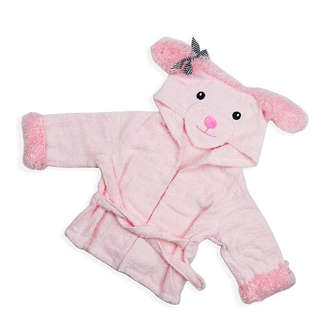 Pink Sheep baby bathrobe - Just Kidding