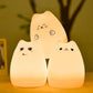 Kitty Night Light Tap Control Color Changing Lamp - Just Kidding Store