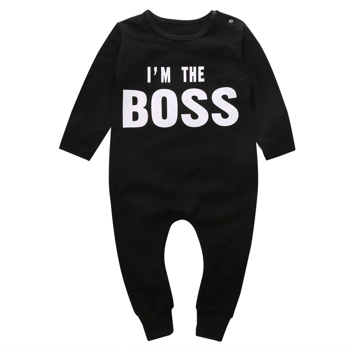 I'm The Boss Baby Toddler Trendy Fashion Romper - Just Kidding Store