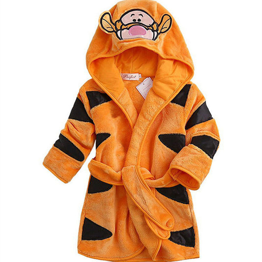 Orange Tigger Disney bathrobe nightgown - Just Kidding Store