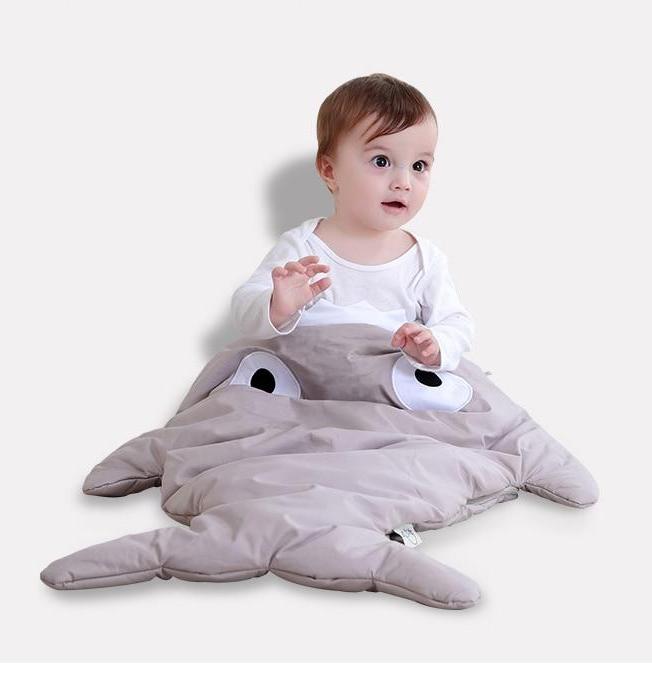 Baby Shark Sleeping Bag -  Cotton Stroller Sack