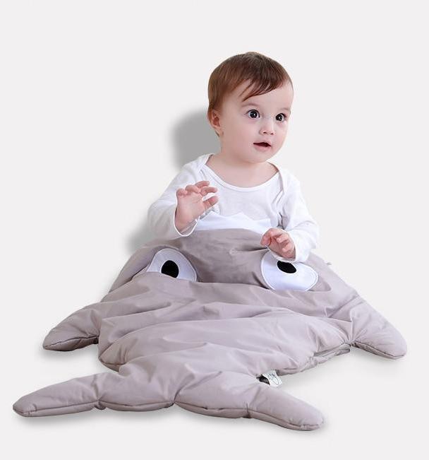 Baby Shark Sleeping Bag -  Cotton Stroller Sack