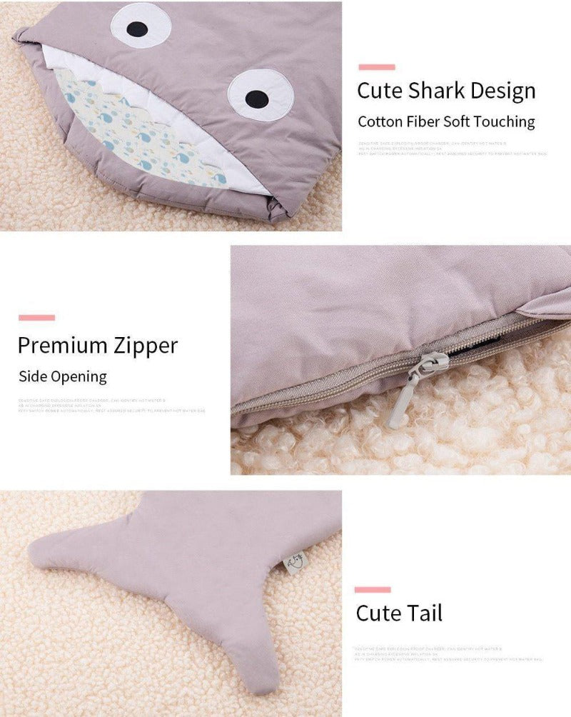 Baby Shark Sleeping Bag - Cotton Stroller Sack