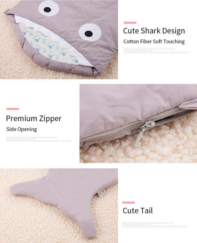 Baby Shark Sleeping Bag -  Cotton Stroller Sack