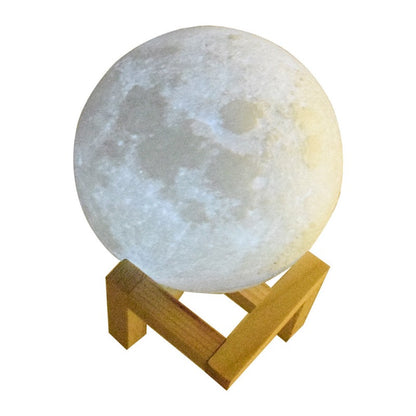 Moon Lamp - Enchanting 3D Print Night Light - Just Kidding Store
