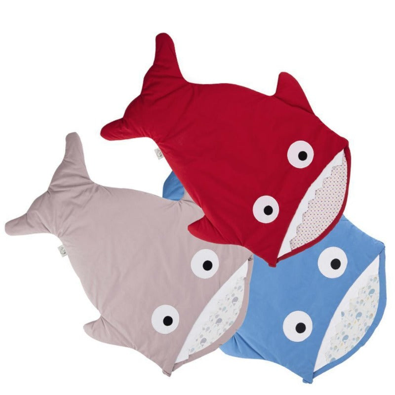Baby Shark Sleeping Bag - Cotton Stroller Sack