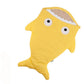Yellow Baby Shark Sleeping Bag - Stroller Sack