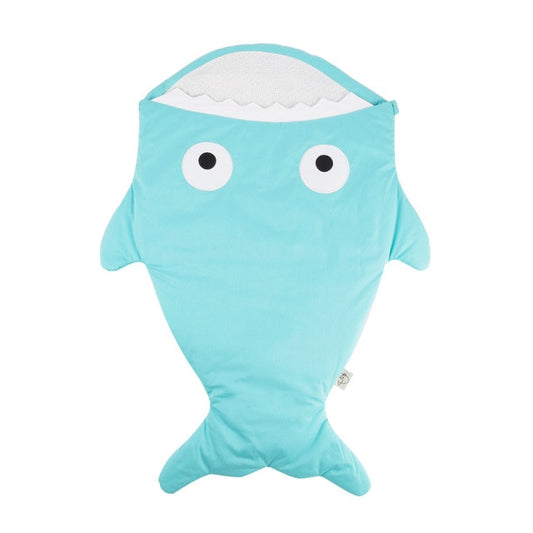 Blue Baby Shark Sleeping Bag - Stroller Sack